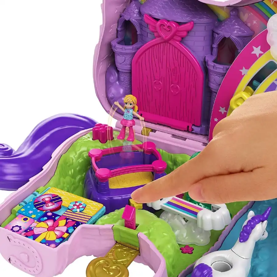 Polly Pocket Unicorno Magiche Sorprese GVL88 Mattel - 4