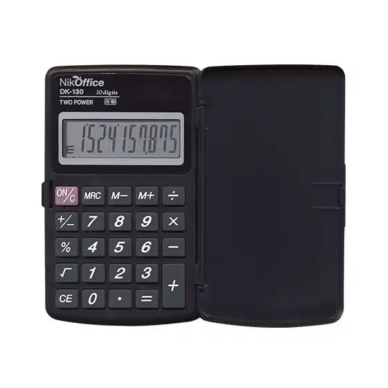 Calcolatrice Scientifica 10 Cifre Digit DK-130 08NIK002 NikOffice - 1