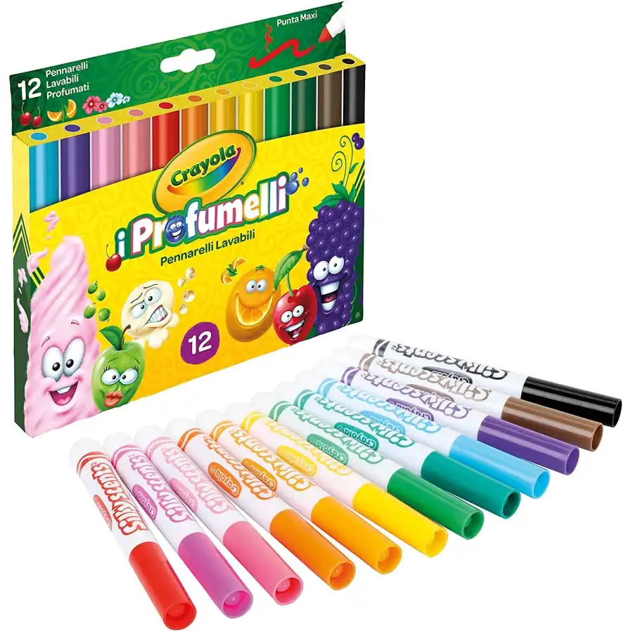 Pennarelli Lavabili e Profumati I Profumelli 12 pezzi Crayola - 2