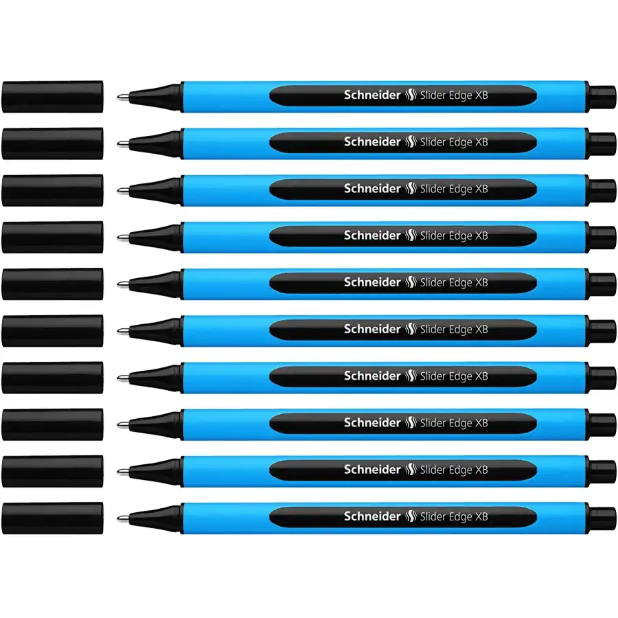 Penna a sfera Slider Edge XB - Nero - 10 pz Schneider  - 2
