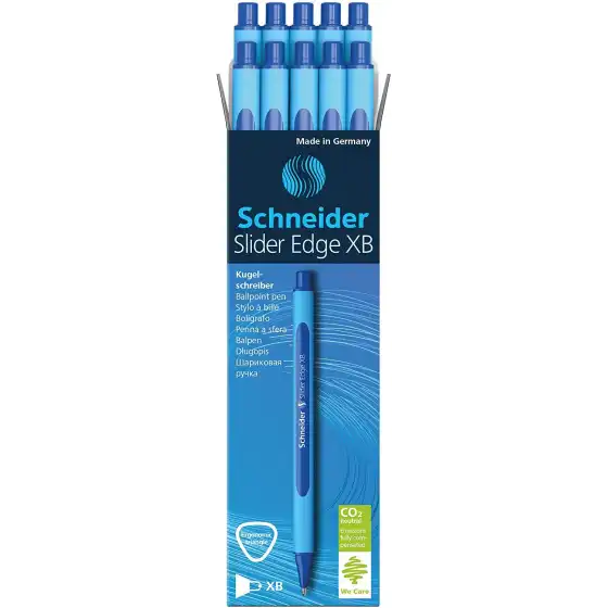 Slider Edge XB Ballpoint Pen - Blue - 10 pcs Schneider  - 2