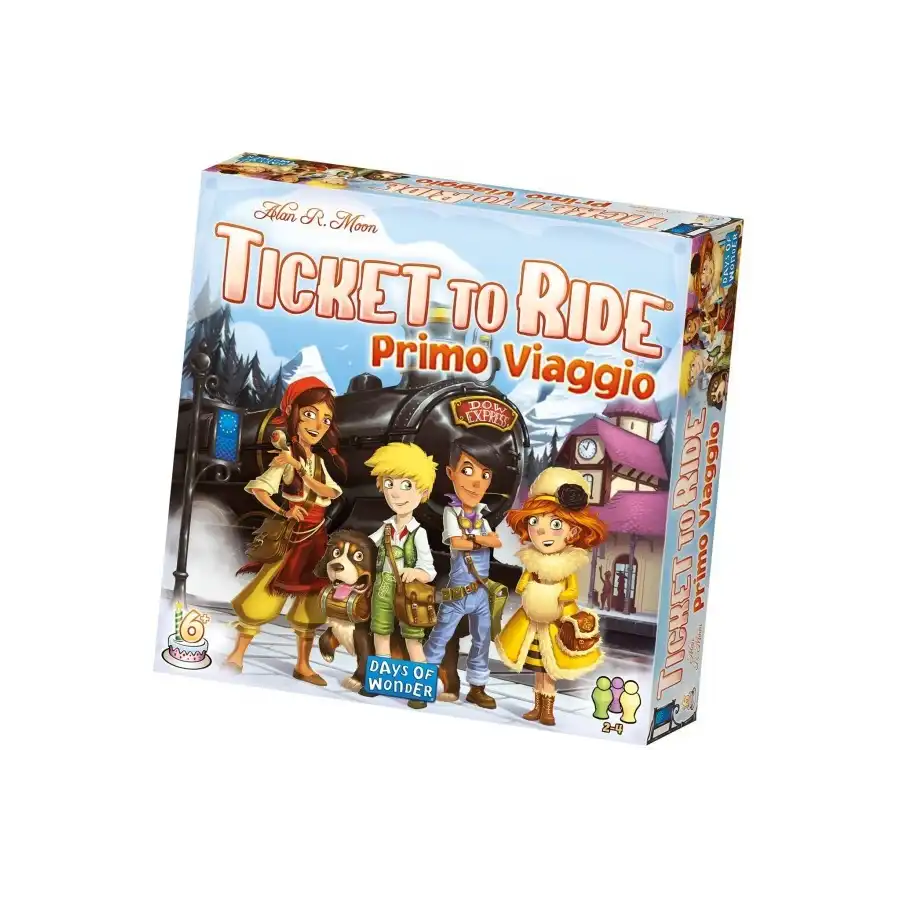 Ticket To Ride Primo Viaggio Gioco Da Tavolo Asmodee - 1