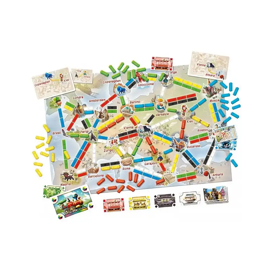 Ticket To Ride Primo Viaggio Gioco Da Tavolo Asmodee - 2