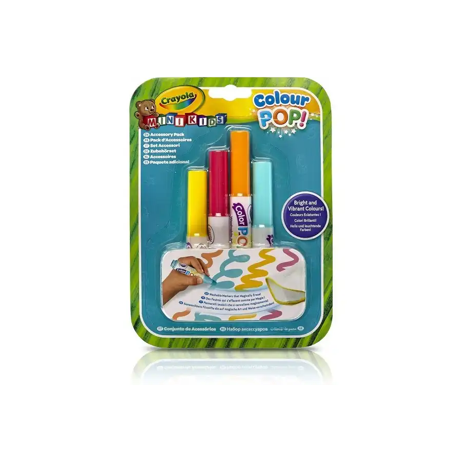 Set Ricarica con Pennarelli Lavabili Color Pop Crayola - 1