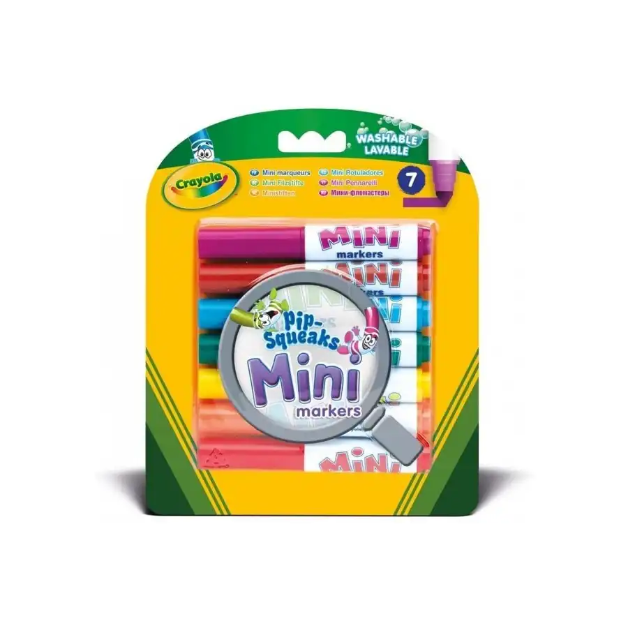 Mini Pennarelli Lavabili 7 pezzi Crayola - 1