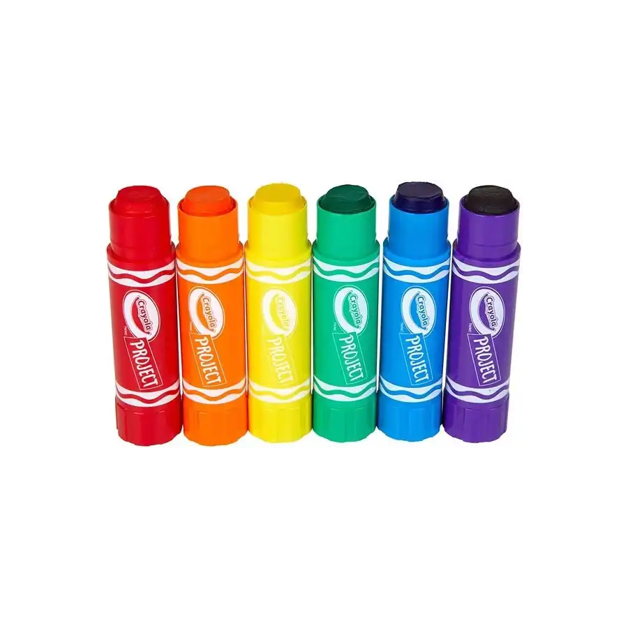 Tempera Solida ad Asciugatura Rapida 6 pezzi Crayola - 2