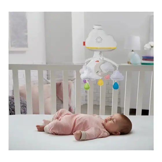 Giostrina Soffici Nuvolette con Unità Relax GRP99 Fisher Price - 3