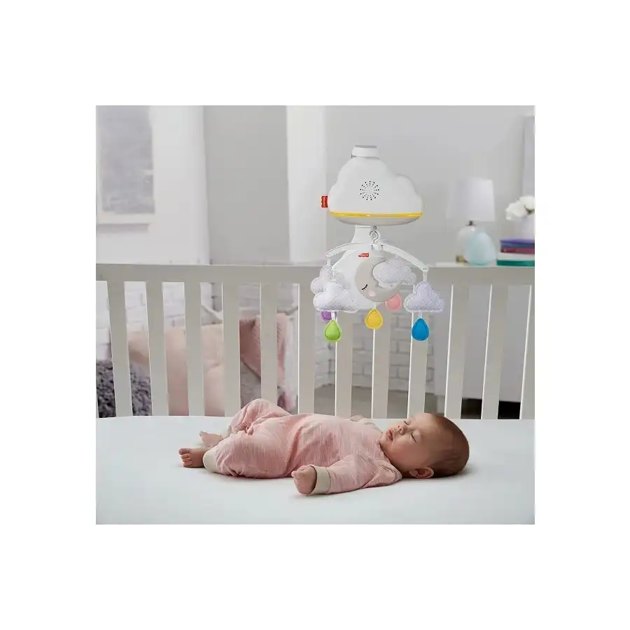 Giostrina Soffici Nuvolette con Unità Relax GRP99 Fisher Price - 3