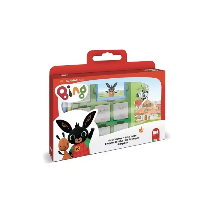Valigetta Set Timbri e Pennarelli Bing Multiprint - 1