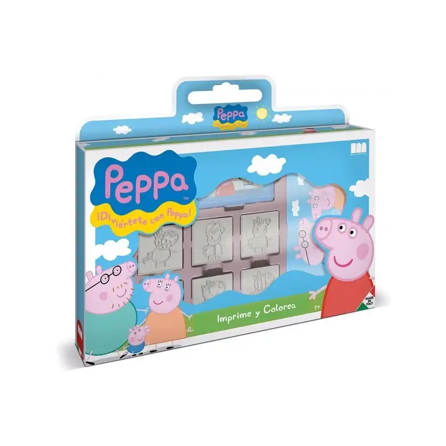 Valigetta Set Timbri e Pennarelli Peppa Pig Multiprint - 2