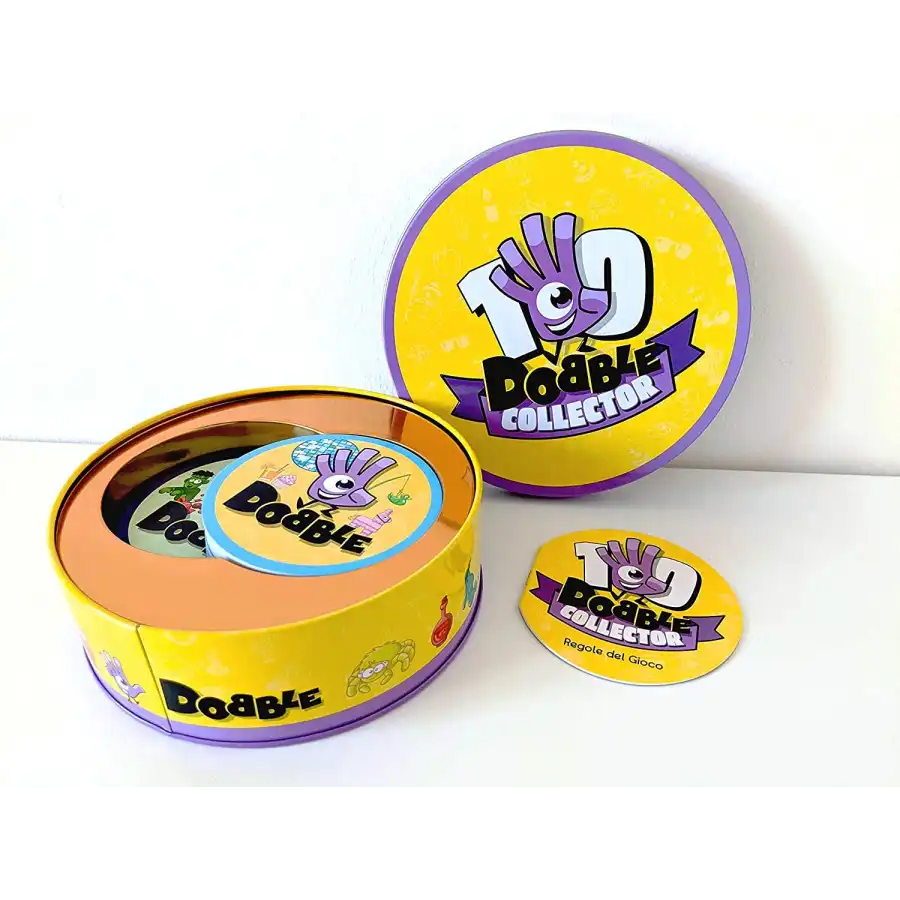 Dobble Collector Gioco da Tavolo Edizione 10° Anniversario Asmodee - 3