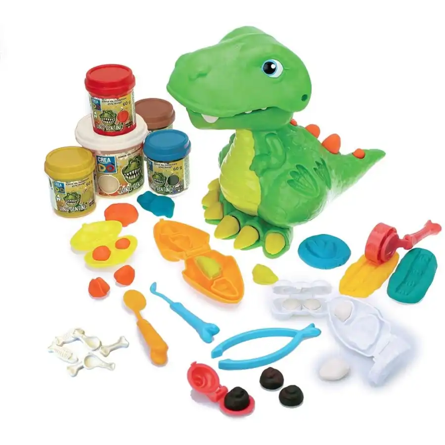 Dino Dentino Set con Pasta Modellabile nice group - 2