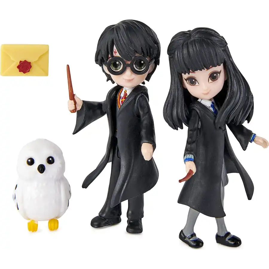 Set Amicizia Harry Potter e Cho Chang con Edvige Spin Master - 3