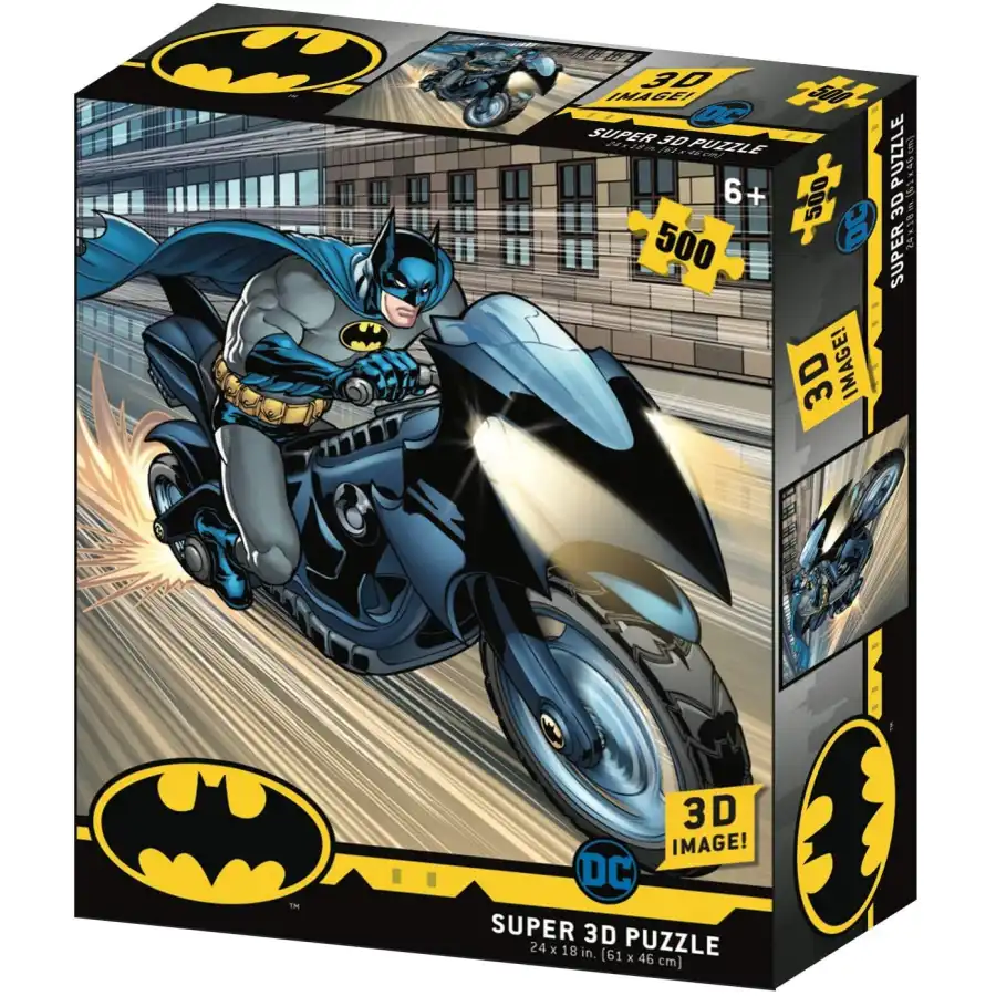 Batman Super 3D Puzzle Bat-moto Borella - 1