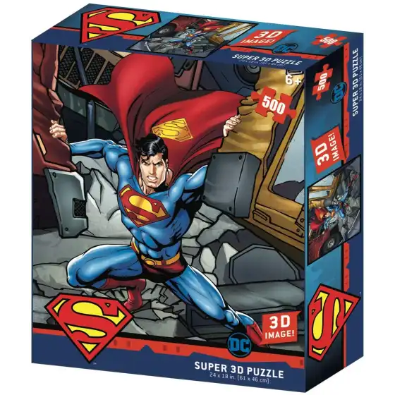 Superman Super 3D Puzzle Borella - 1