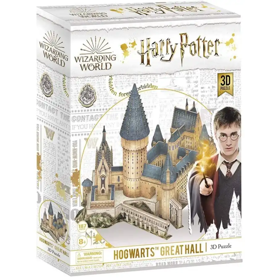 Harry Potter Puzzle 3D Hogwarts Great Hall Borella - 1