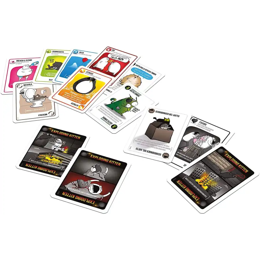 Exploding Kittens VM18 Gioco da Tavolo Asmodee - 2