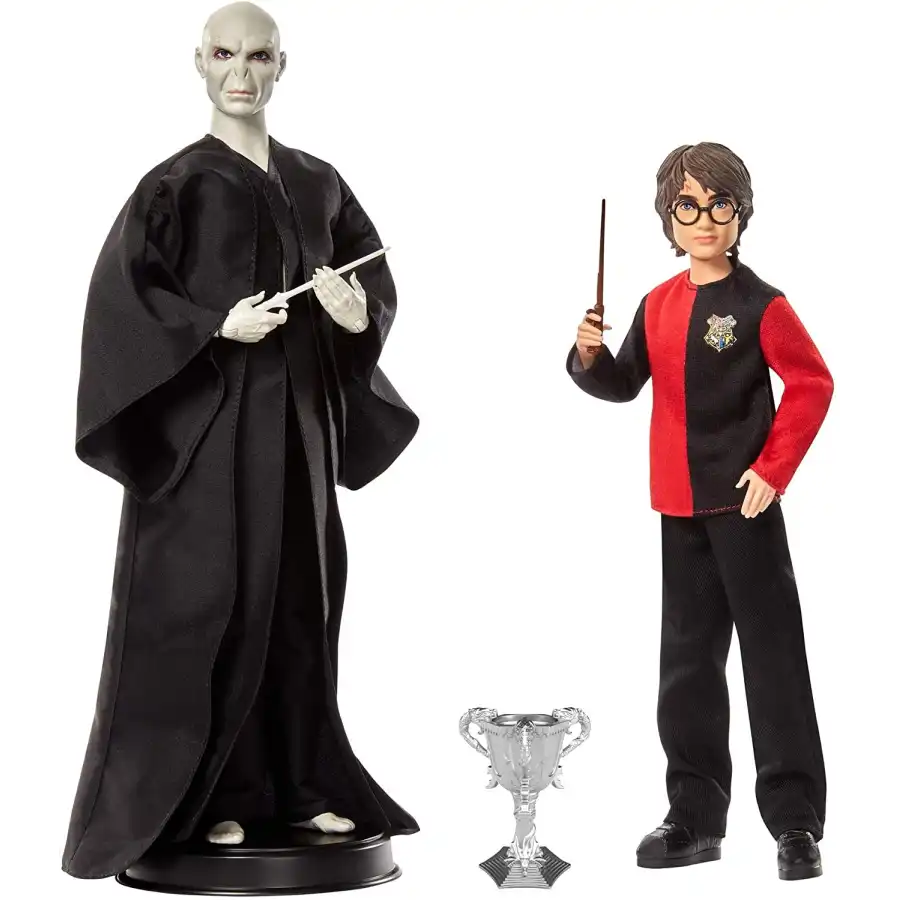 Bambole Harry Potter e Voldemort GNR38 Mattel - 1