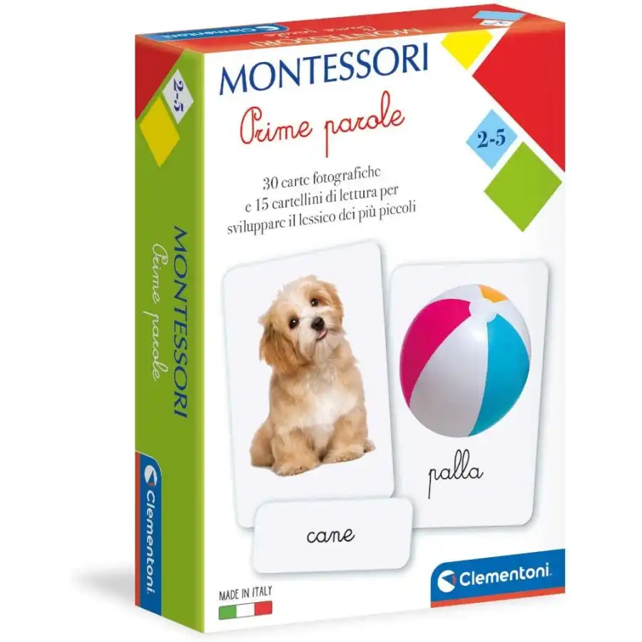 Cartes Montessori Premiers Mots 16319