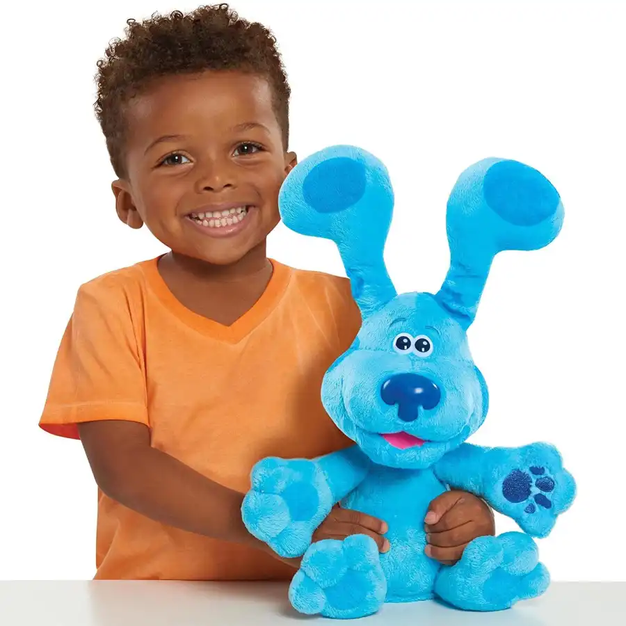 Blue's Clues & You - Peluche Blu Gioco del Cucù Giochi Preziosi - 4