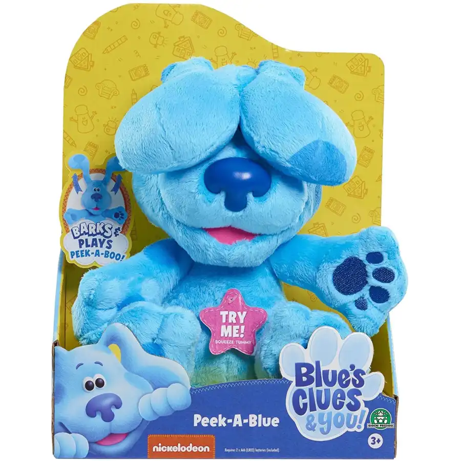 Blue's Clues & You - Peluche Blu Gioco del Cucù Giochi Preziosi - 1