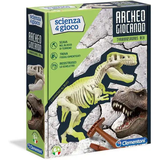 Scienza e Gioco Archeogiocando T-Rex 19165 Clementoni - 1