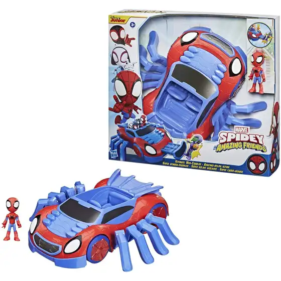 Spiderman e i Suoi Fantastici Amici Veicolo Spara Colpi Hasbro - 8