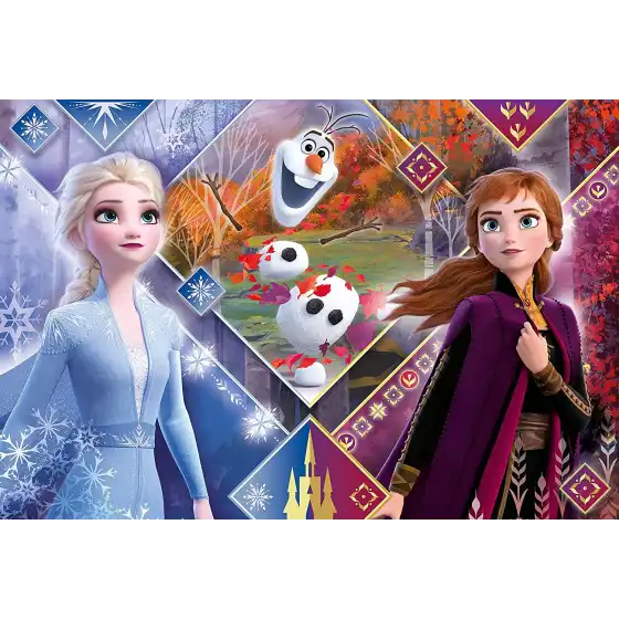 Disney Frozen 2 Supercolor Puzzle 104 Maxi Pezzi 23739 Clementoni - 2