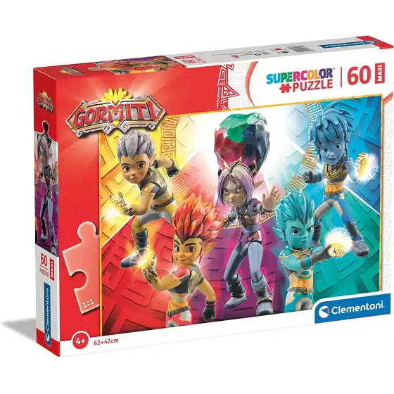 Gormiti Supercolor Puzzle 60 Maxi Pezzi 26108 Clementoni - 1