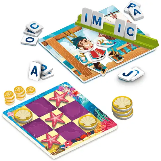 Tris e L'impiccato 2 in 1 Gioco da Tavolo 16304 Clementoni - 2