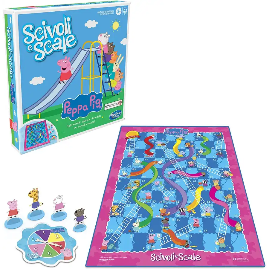 Peppa Pig Gioco da Tavolo Scivoli e Scale Hasbro - 4