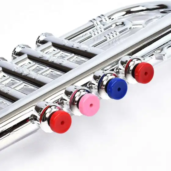 Tromba Metallizzata 4 Note Bontempi 42cm Bontempi - 5