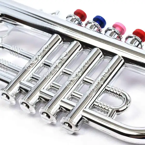 Tromba Metallizzata 4 Note Bontempi 42cm Bontempi - 6