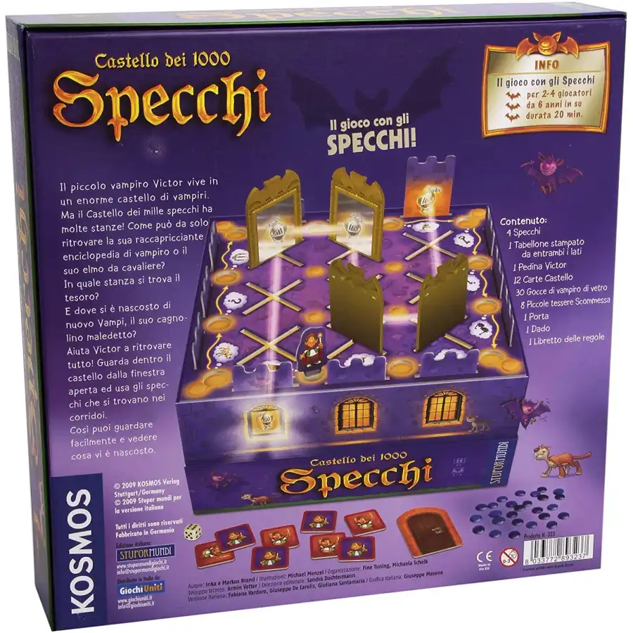 Castello dei 1000 Specchi Gioco da Tavolo Giochi Uniti - 2