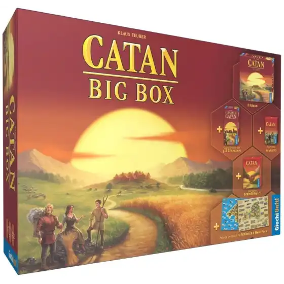 Catan Big Box Gioco da Tavolo con Espansioni Giochi Uniti - 1