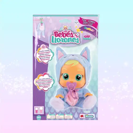 Cry Babies Costume Volpe Blu con Ciuccio Imc Toys - 3