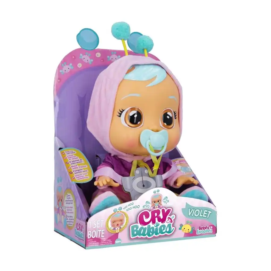 Cry Babies Violet Imc Toys - 3