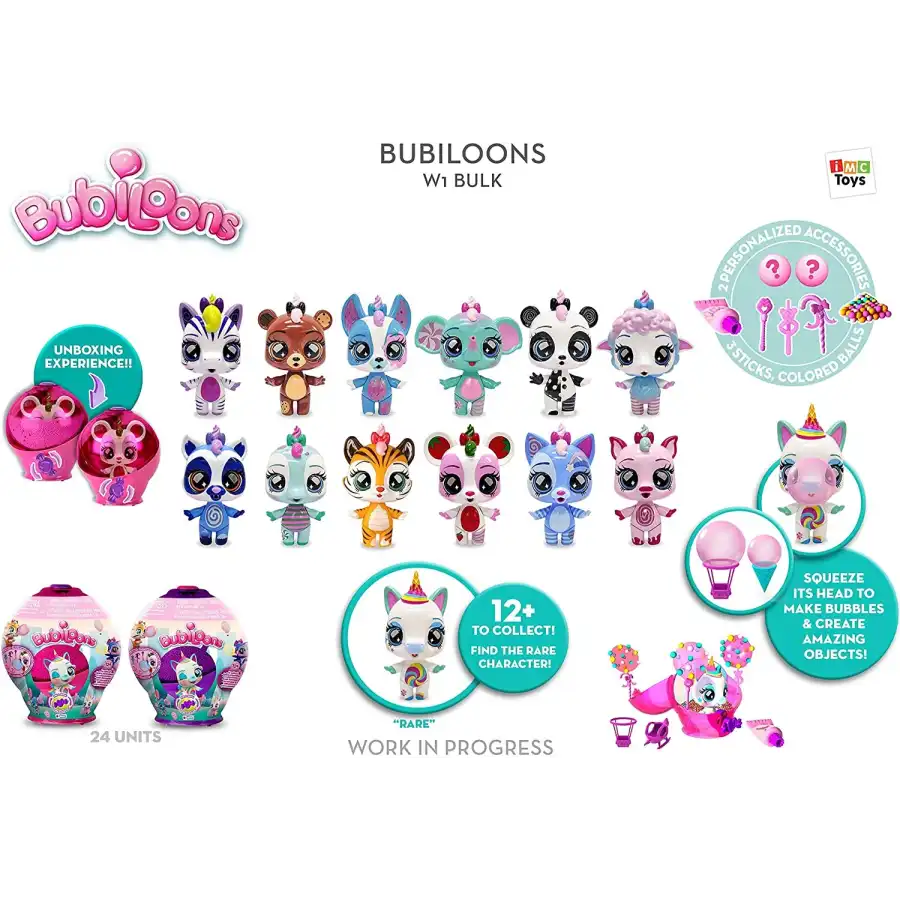 Bubiloons Animali da Collezione Imc Toys - 2