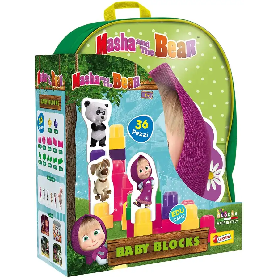 Masha Zainetto Baby Blocks Lisciani - 5