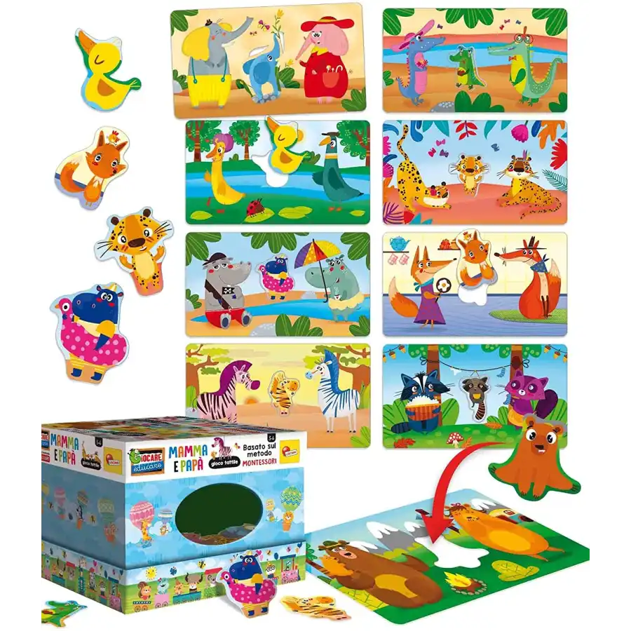 Montessori Plus Mamma e Papa 85613 Lisciani - 3