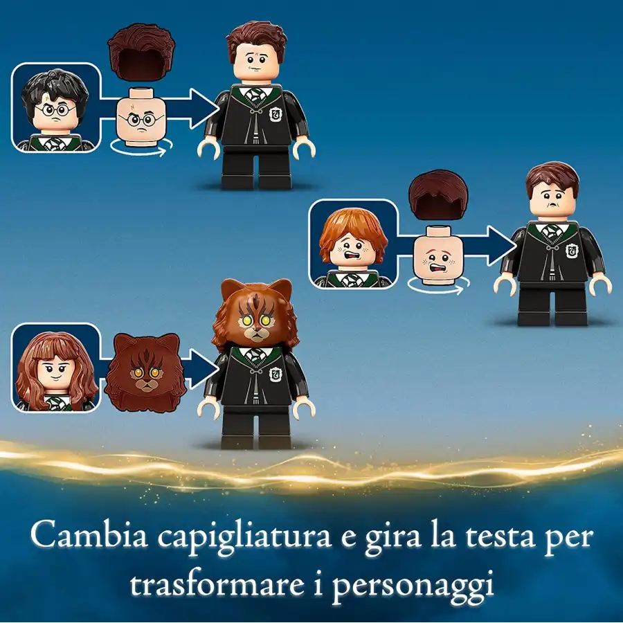 Lego Harry Potter 76386 Hogwarts: Errore della Pozione Polisucco Lego - 3