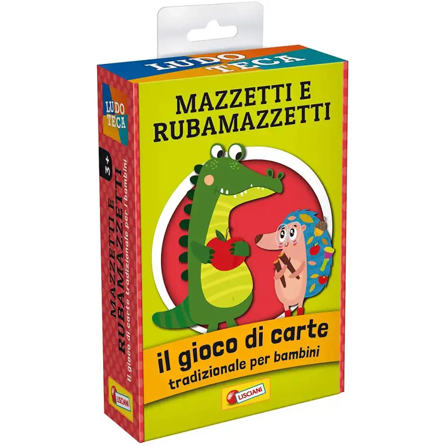 Ludoteca Le Carte Dei Bambini Mazzetti e Rubamazzetti 85804 Lisciani - 4