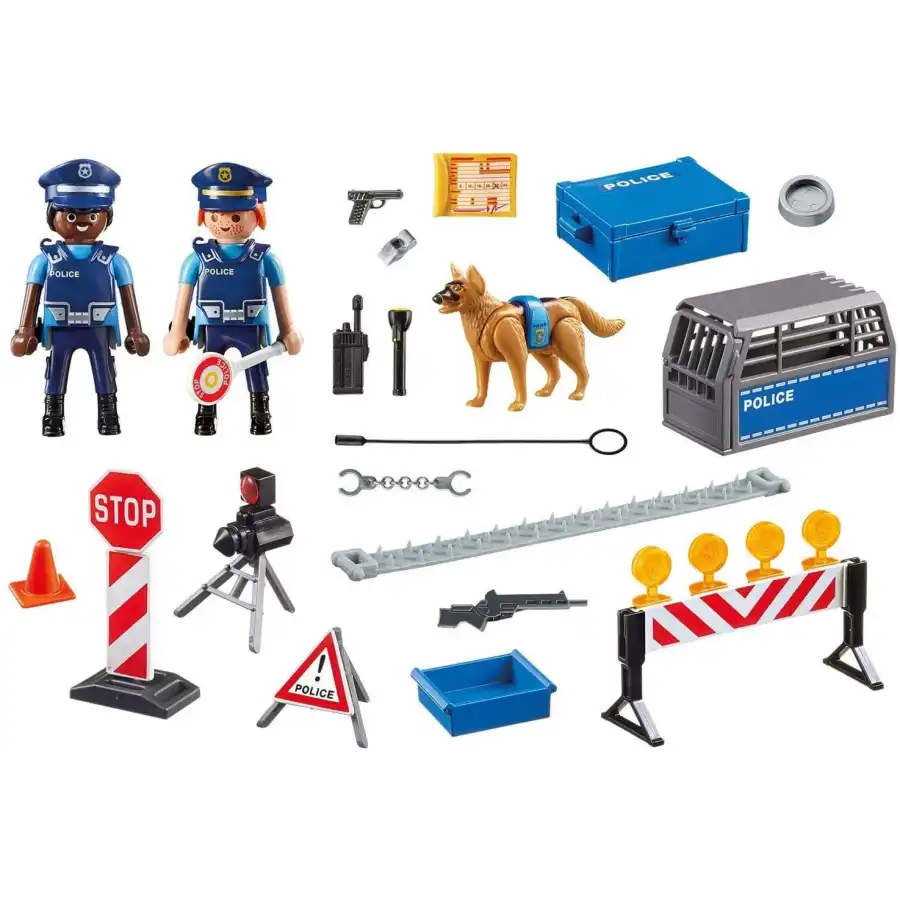 Playmobil City Action 6924 Polizeikontrollpunkt Playmobil - 5