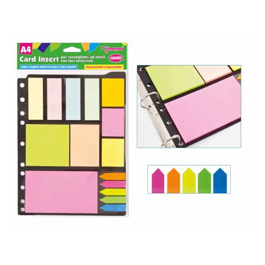 Inserti Mix My Memo A4 30NIK140/MY NikOffice - 1