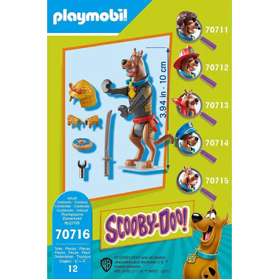 Playmobil Scooby Doo! 70716 Scooby Samurai Playmobil - 1