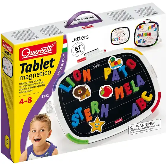 Tablet Magnetico Lettere Basic Quercetti - 5