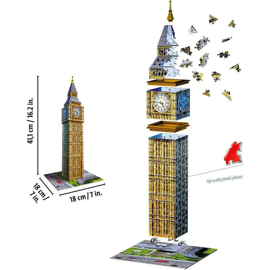 Big Ben Puzzle 3D Ravensburger Ravensburger - 2