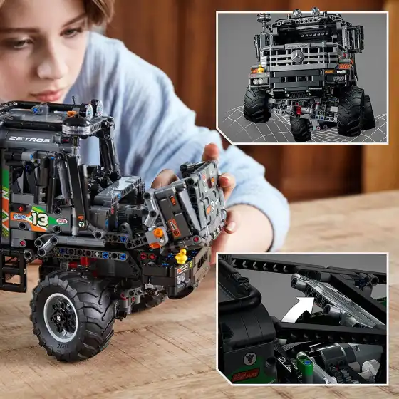 Lego Technic 42129 Camion Fuoristrada 4x4 Mercedes-Benz Zetros Lego - 4