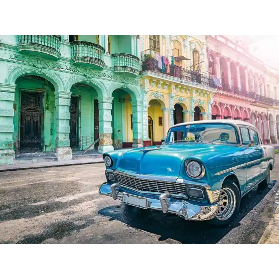 Puzzle Automobile a Cuba 1500 Pezzi 16710 Ravensburger - 2