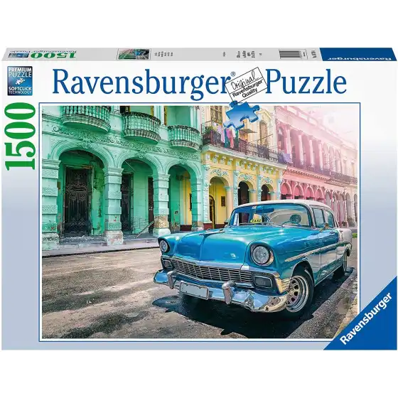 Puzzle Automobile a Cuba 1500 Pezzi 16710 Ravensburger - 3